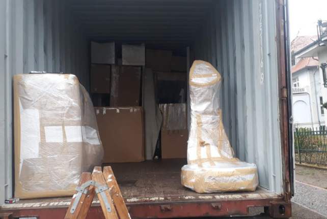 Stückgut-Paletten von Velbert nach Burkina Faso transportieren